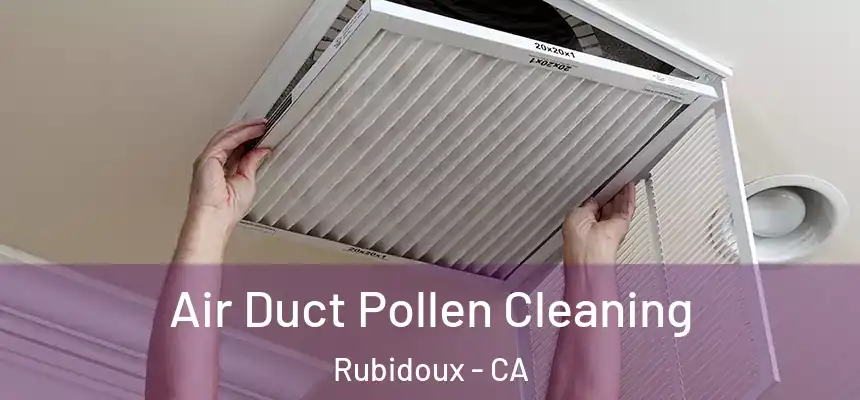 Air Duct Pollen Cleaning Rubidoux - CA