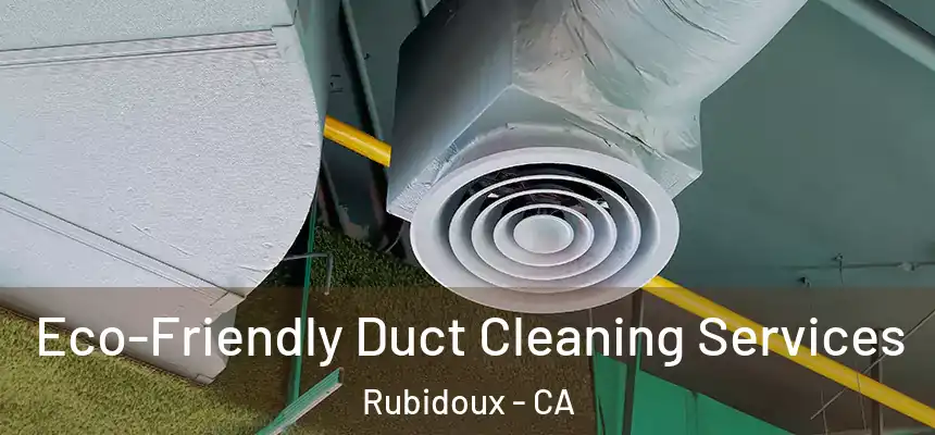  Eco-Friendly Duct Cleaning Services Rubidoux - CA